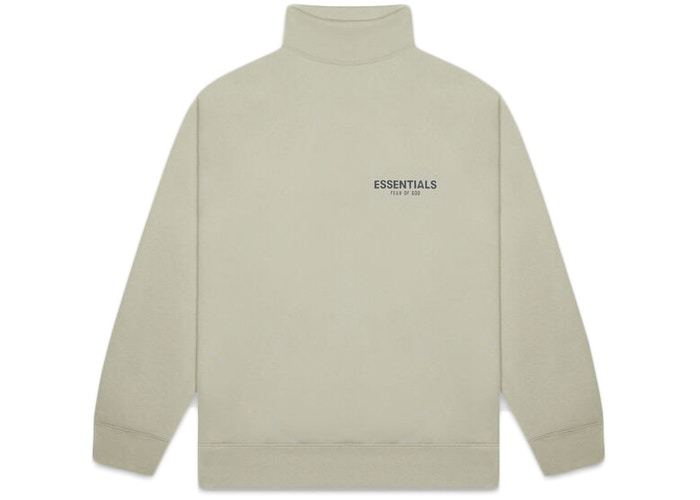[現貨] FEAR OF GOD ESSENTIALS Pull-over Mockneck "Moss"