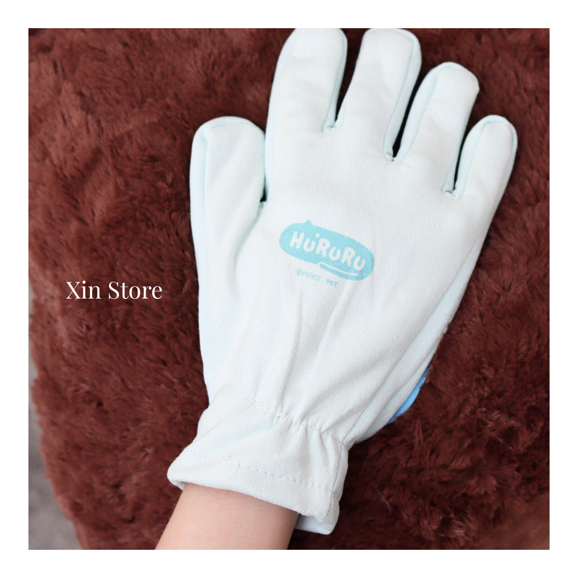 T-FENCE Hururu 防御工事 毛毛柔順 寵物梳毛手套