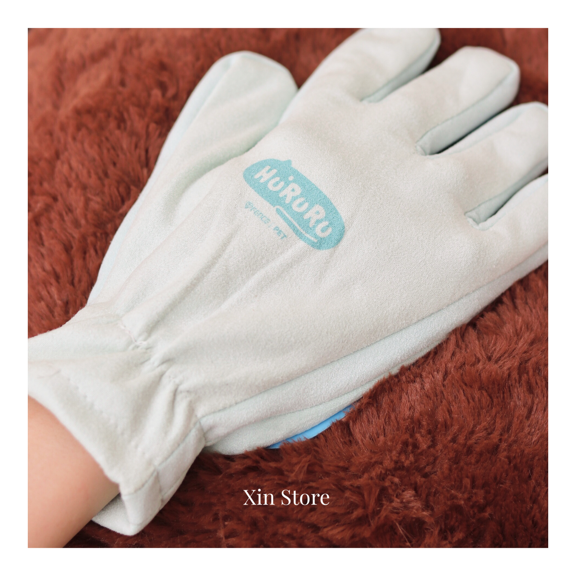 T-FENCE Hururu 防御工事 毛毛柔順 寵物梳毛手套