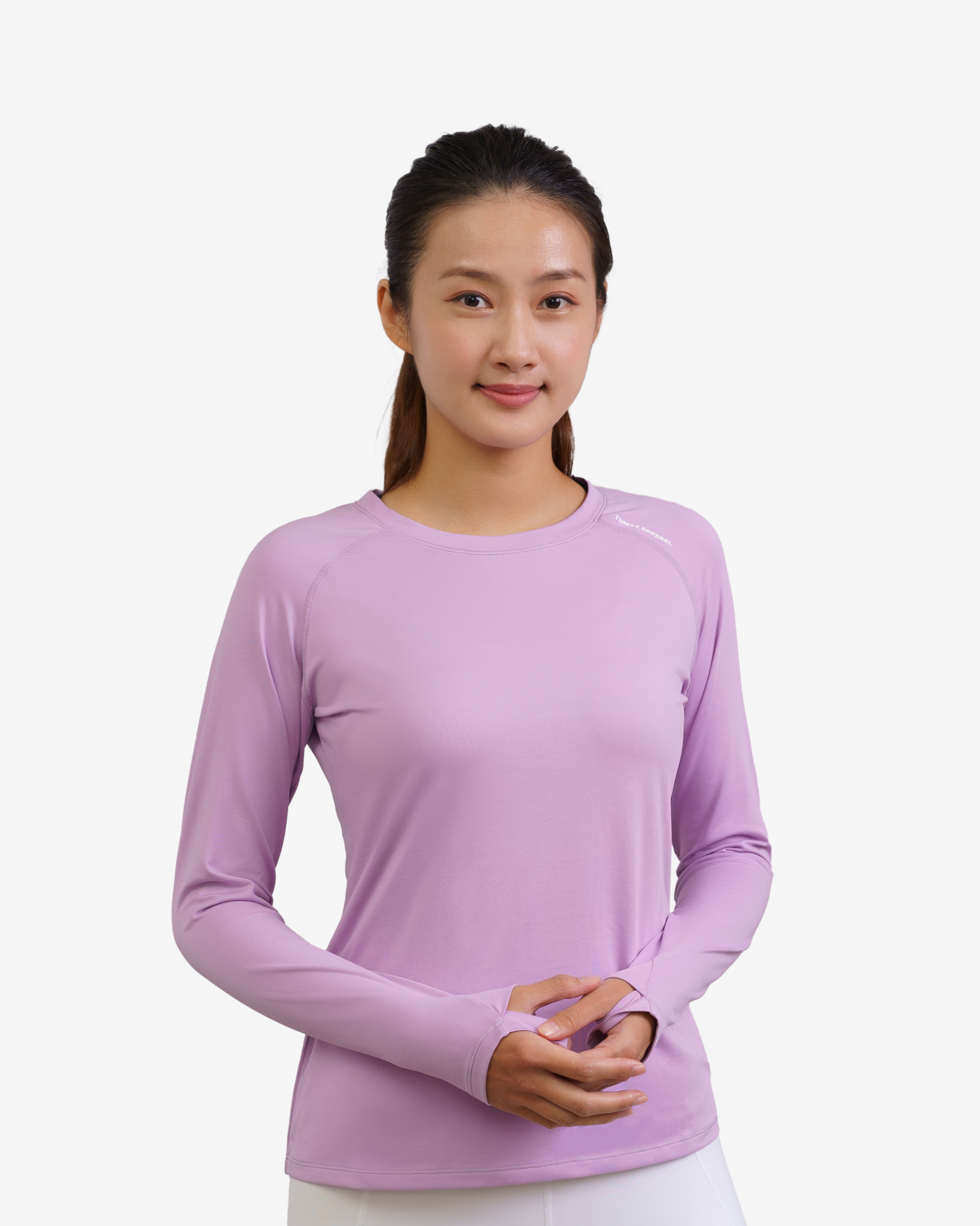 托瑪斯經典女長袖（淡紫色）