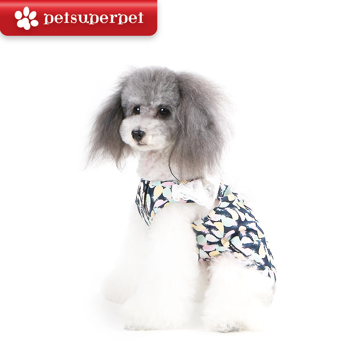 BLUE PORT 清爽菠蘿印花衫 (平行進口貨品) -藏青色 [3尺寸]