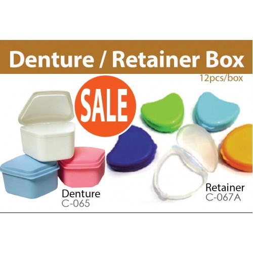 Denture / Retainer Box, 12's