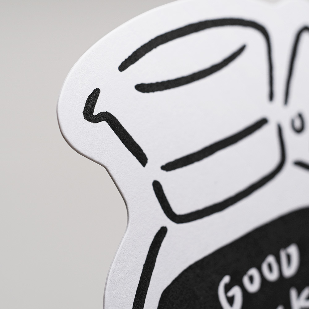 活版造型卡 - 咖啡壺