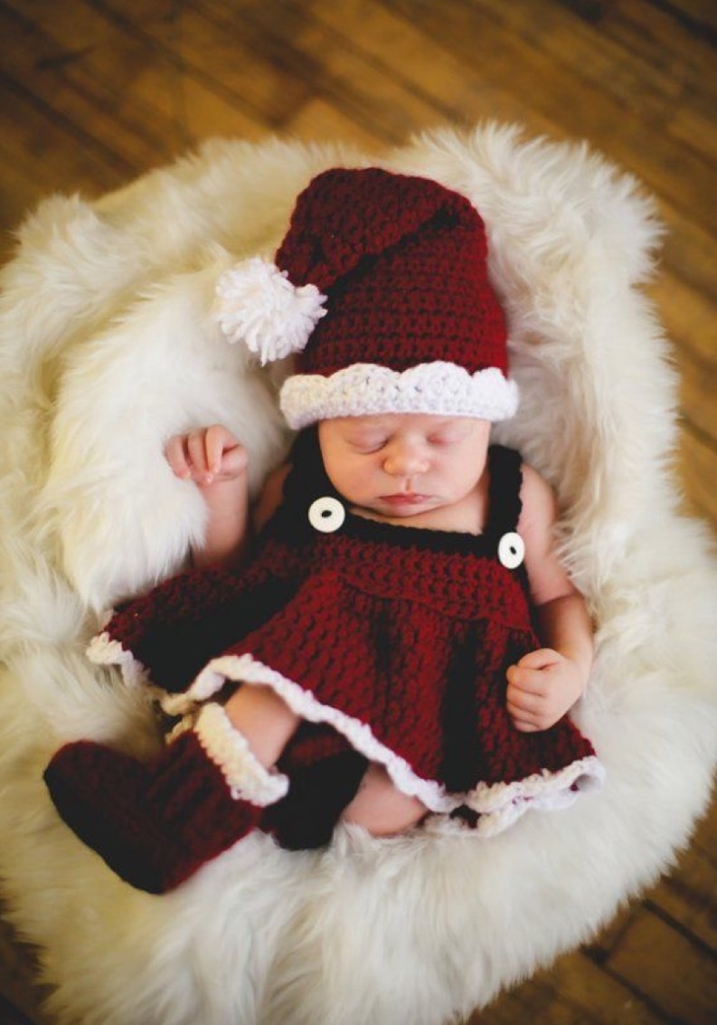 new born xmas baby set