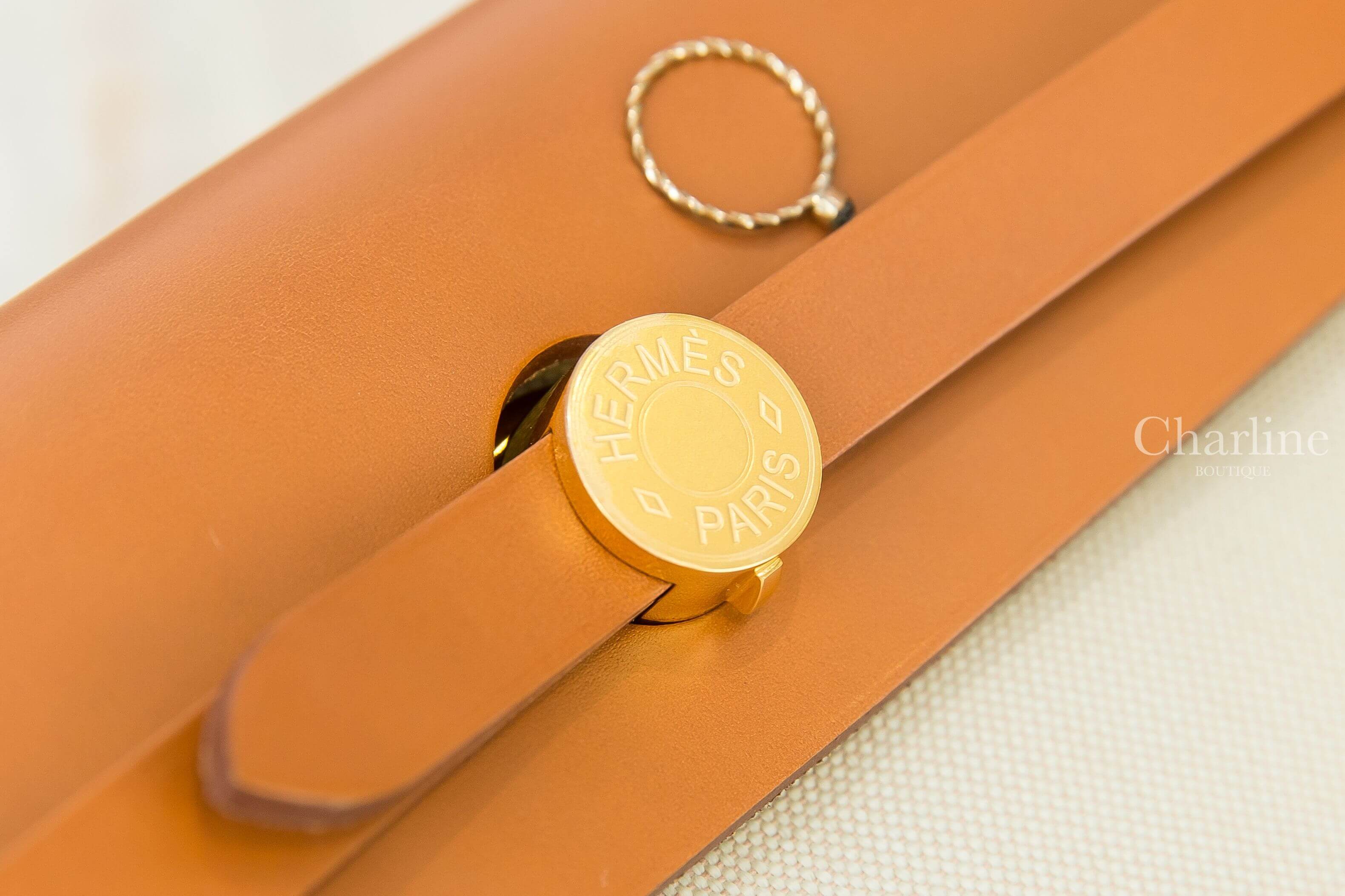 Hermès Herbag Zip 31cm Retourne 8L Beton Toile Militaire / 21 Naturel-Sable Vache Hunter 冰川灰拼自然砂色金釦手提肩背包