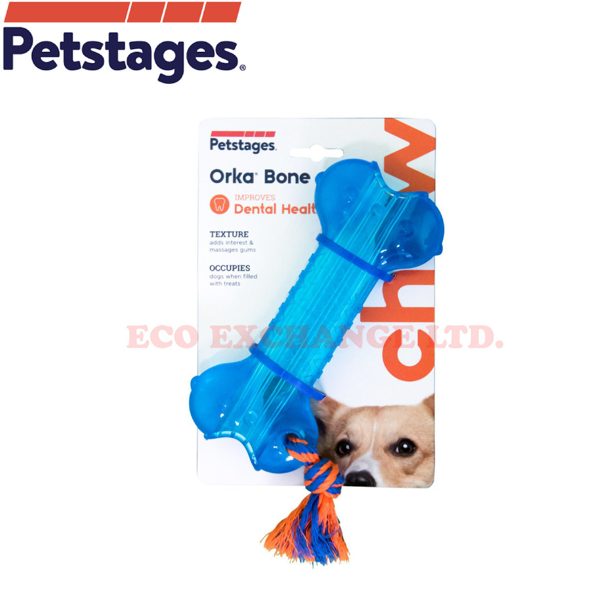Petstages - 奧卡潔齒骨 (大 ) (中型犬至大型犬)