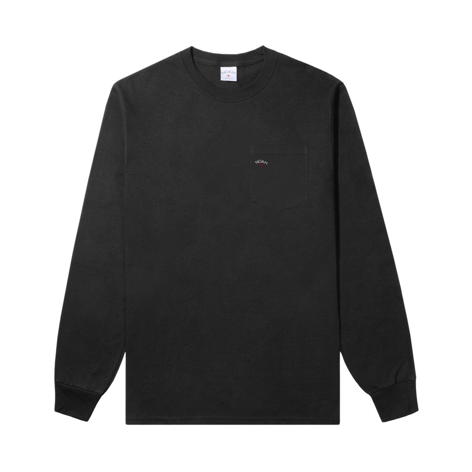 [現貨] Noah Long Sleeve Pocket Tee "Black"