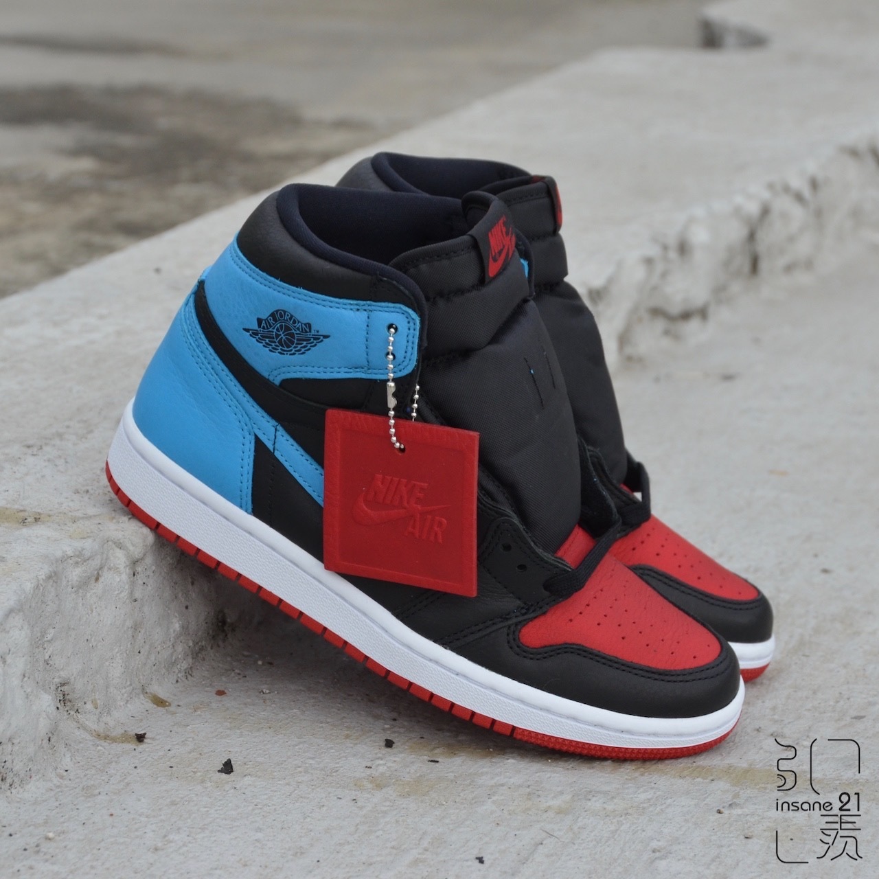 AIR JORDAN 1 HIGH OG“ UNC TO CHICAGO” 黑紅藍  CD0461-046