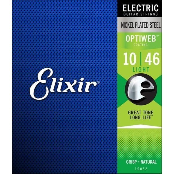Elixir - #19052 10-46  Optiweb 電吉他超薄膜弦 包膜吉他弦