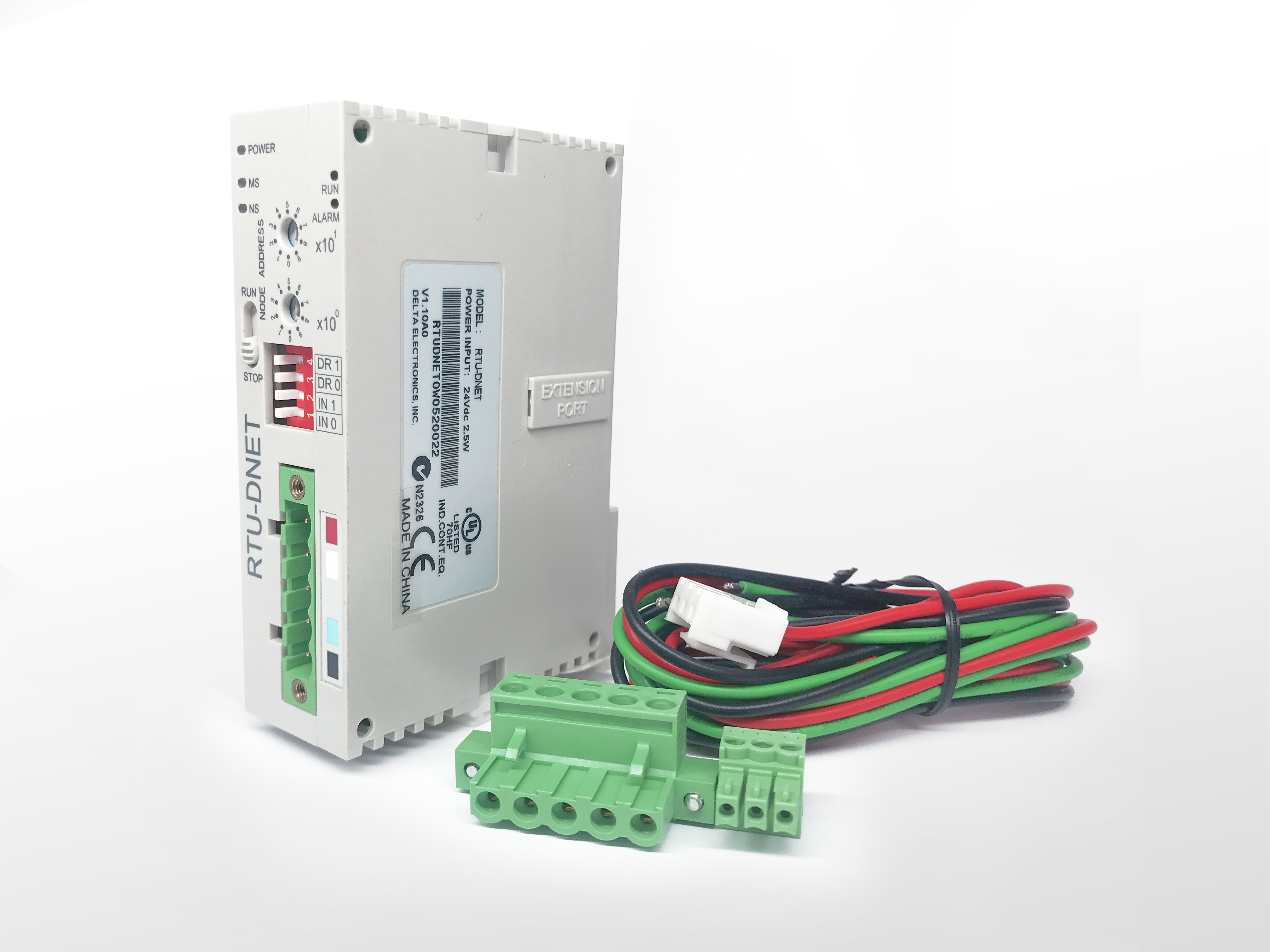 台達 遠端 I/O 模組RTU-DNET