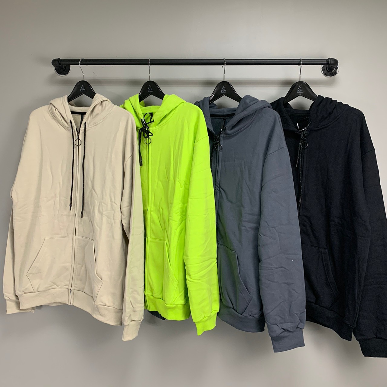 [現貨]買一送一 韓國 寬鬆素面連帽外套