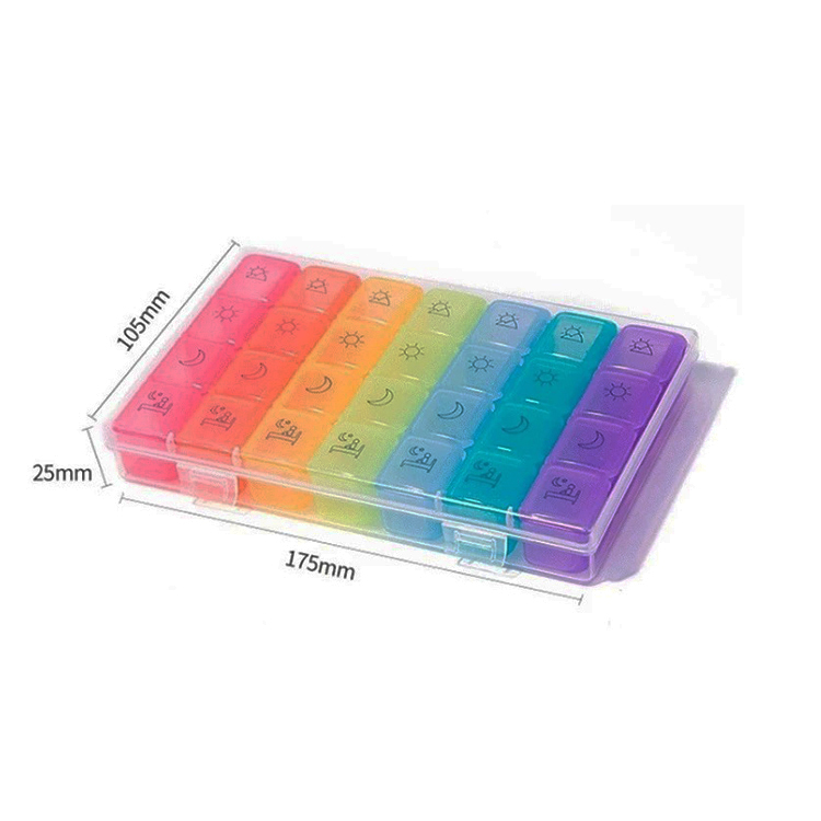 7天 (28格) 彩虹藥盒