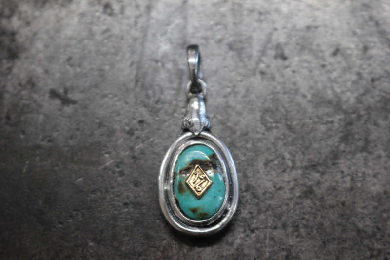 SE-803 kingman w 鷹頭/K18 1% 直徑吊墜