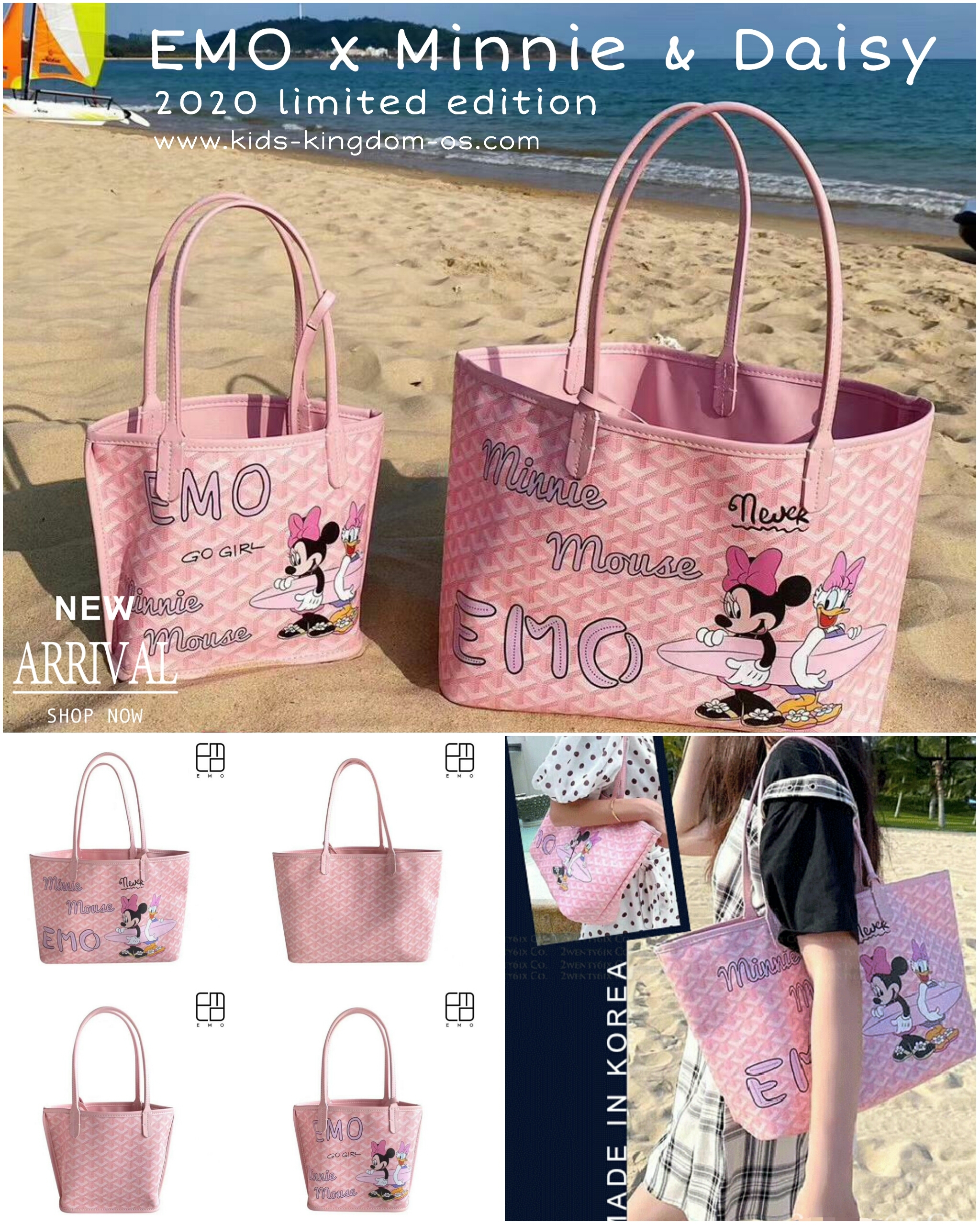 Emo X Minnie Daisy Tote Bag