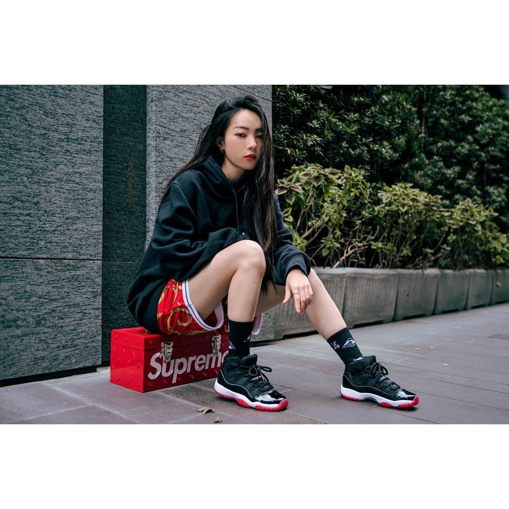 -(A20ab)-AIR JORDAN 11 RETRO (GS) "BRED 2019" 黑紅-378038 061