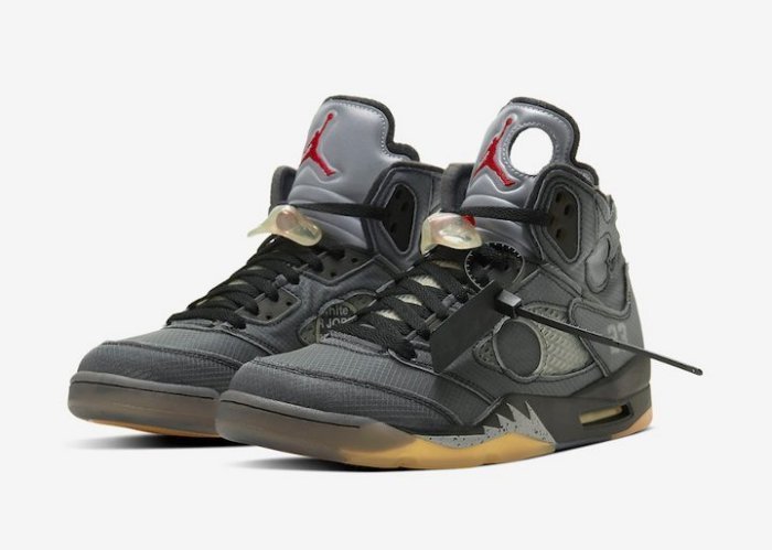 -(A9d)-OFF-WHITE X AIR JORDAN 5 RETRO SP 黑蟬翼-CT8480 001