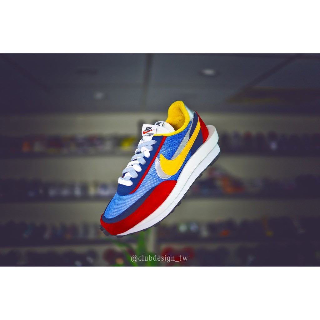 -(A12b)-NIKE LDWAFFLE / SACAI 藍紅-BV0073 400