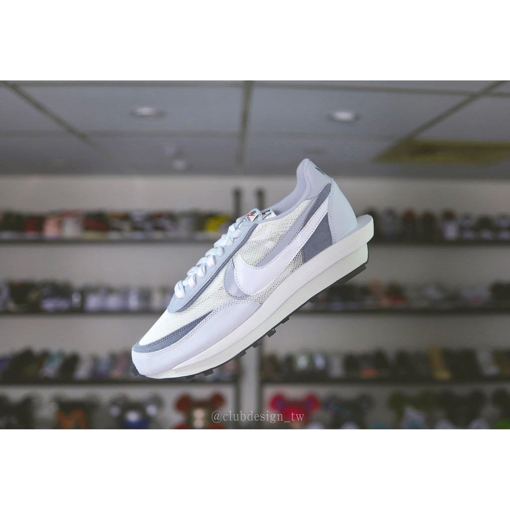 -(B12)-NIKE LDWAFFLE / SACAI 灰白-BV0073 100