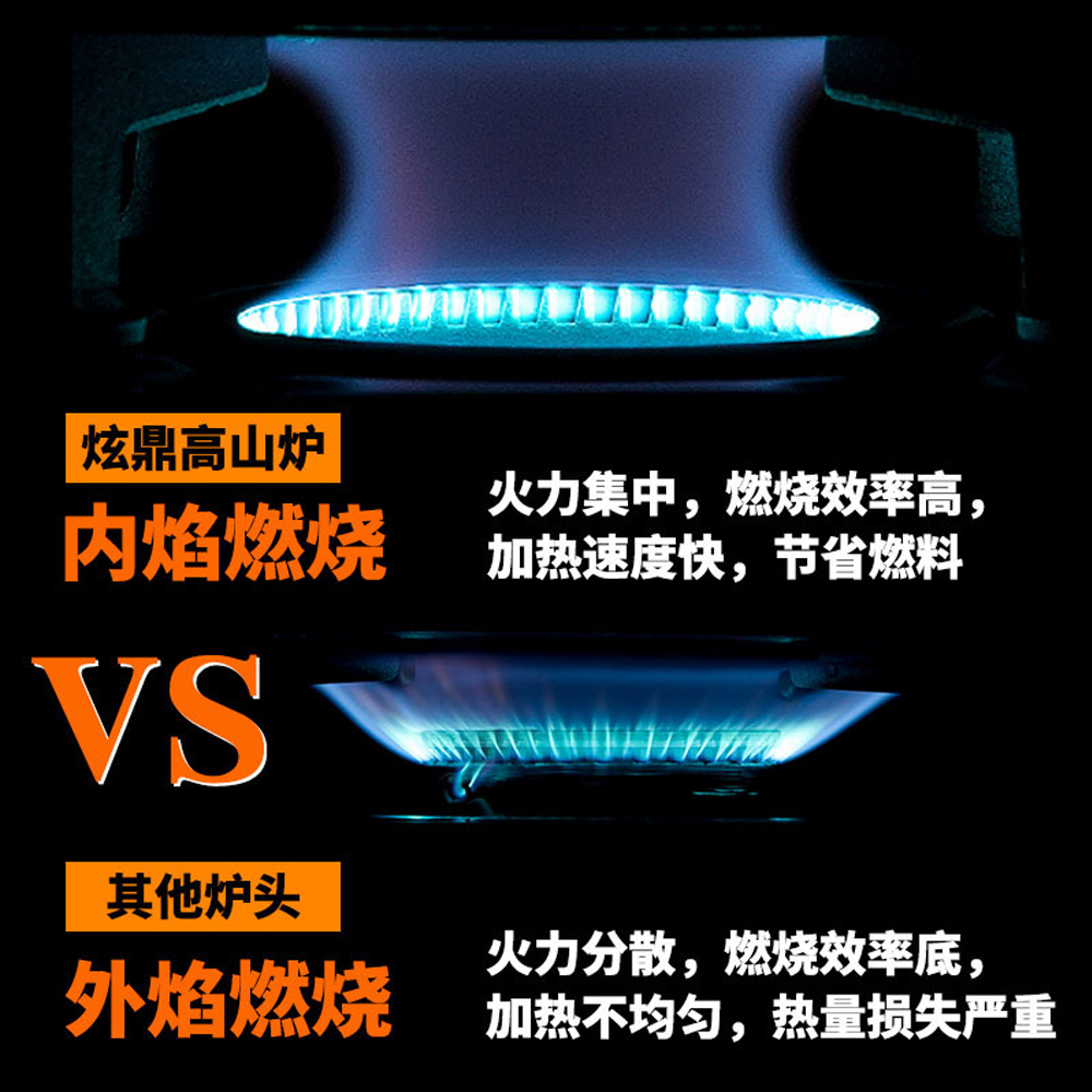 【Campingmoon柯曼】炫鼎高山爐  XD-1 CA21