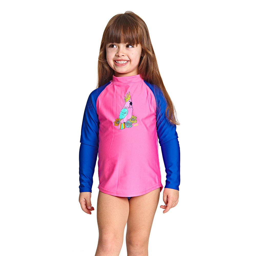 ZOGGS 幼童《叢林樂園》環保長袖防曬衣