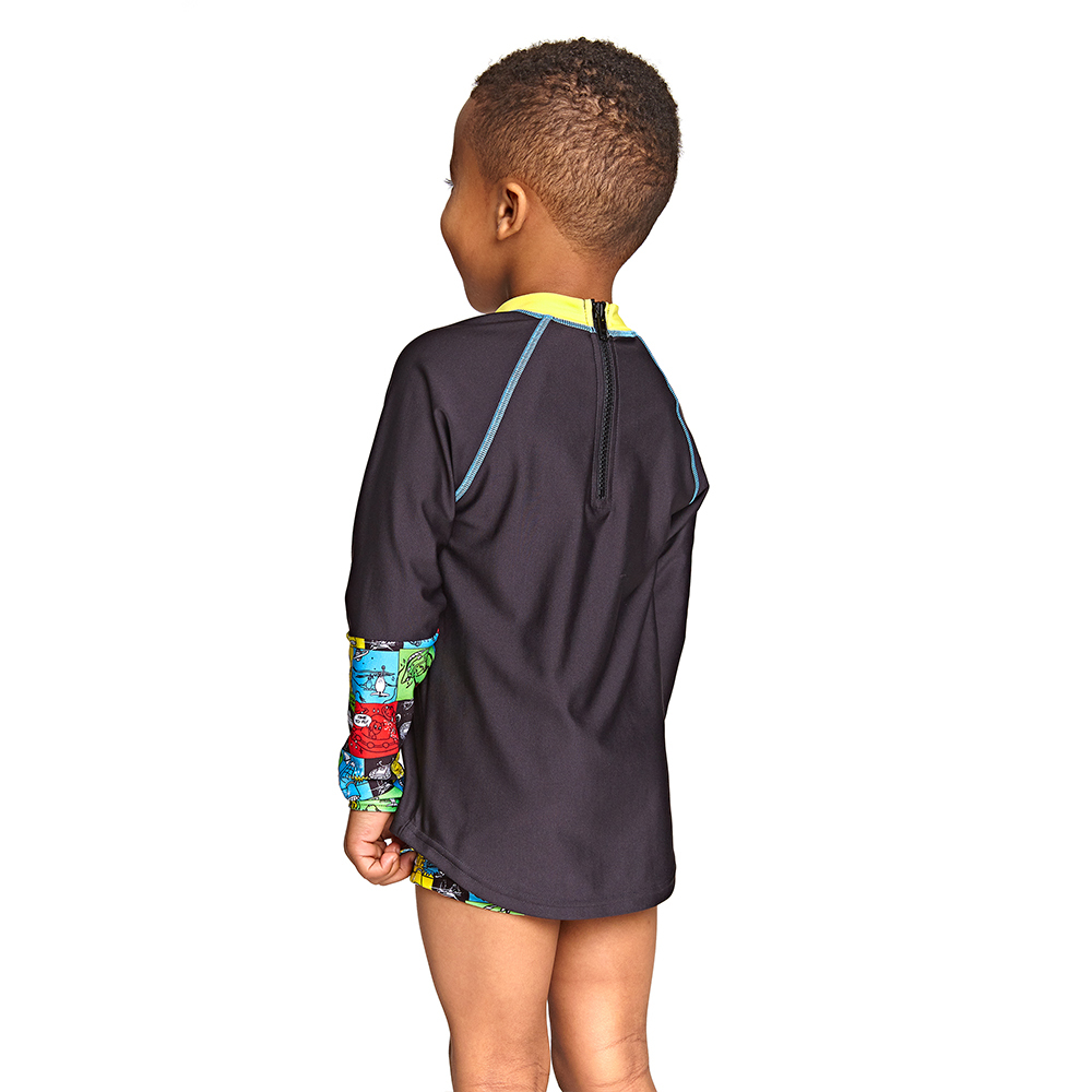 ZOGGS 幼童《外星怪獸》環保長袖防曬衣