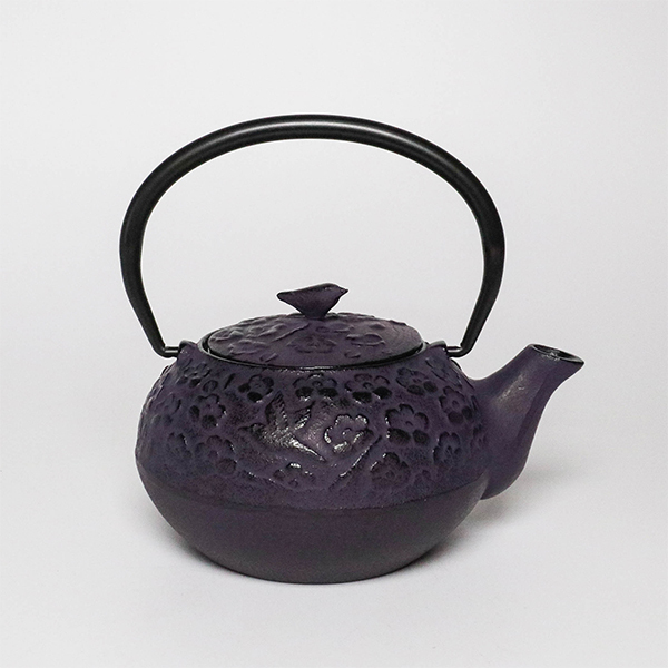 【岩戶鑄工所】梅花 彩壺0.5L