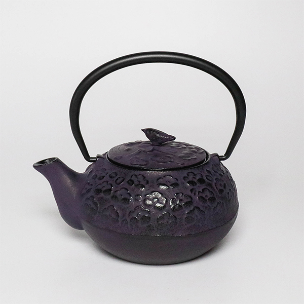 【岩戶鑄工所】梅花 彩壺0.5L