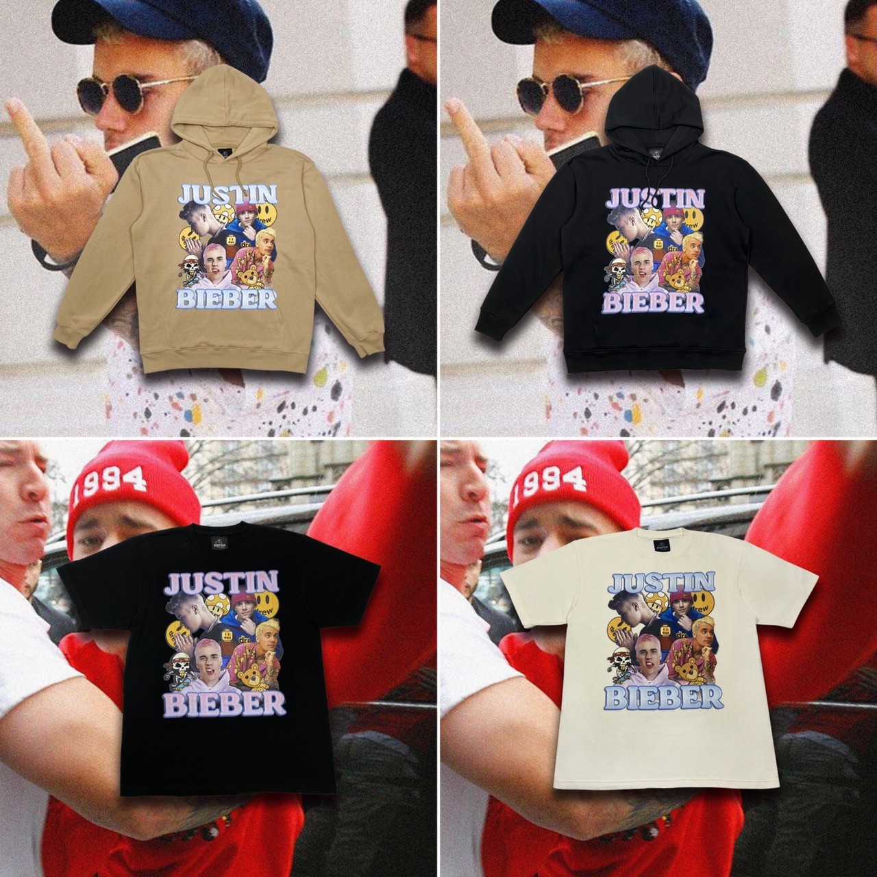 GHOST MADE “ JUSTIN BIEBER “ 短袖 短T/帽T GHOST MADE