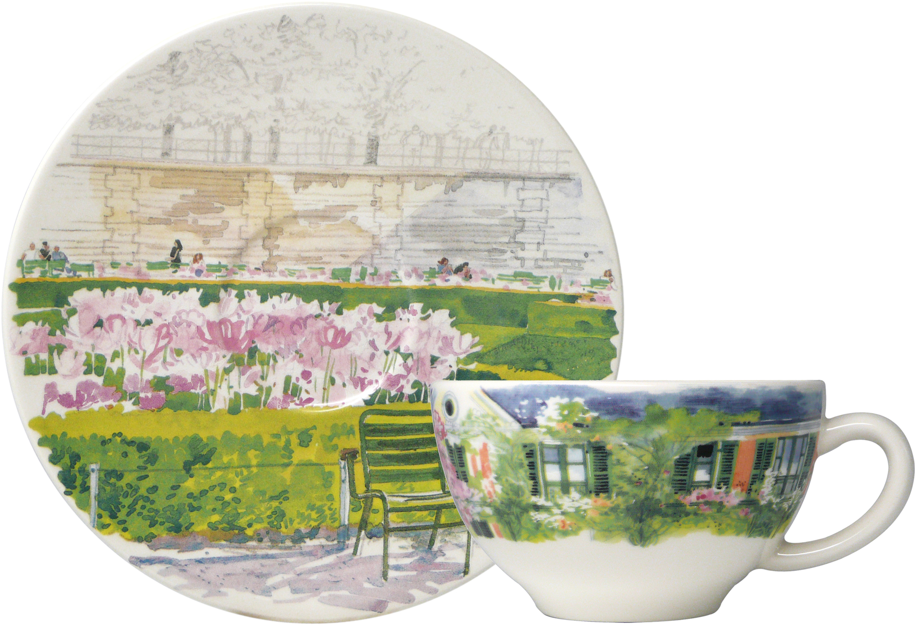 Breakfast Cup & Saucer (Set of 2)