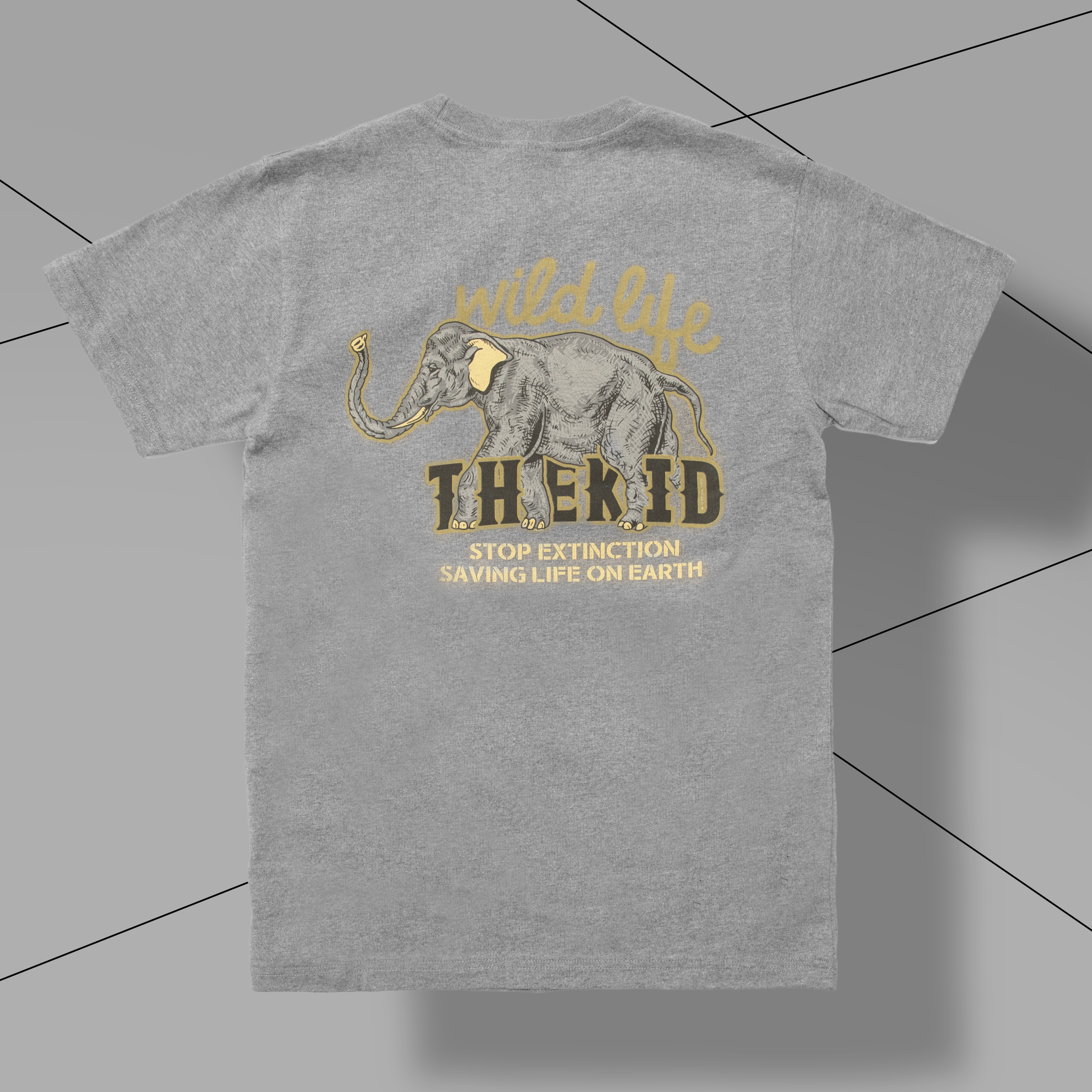 KID ® 大象標語短T