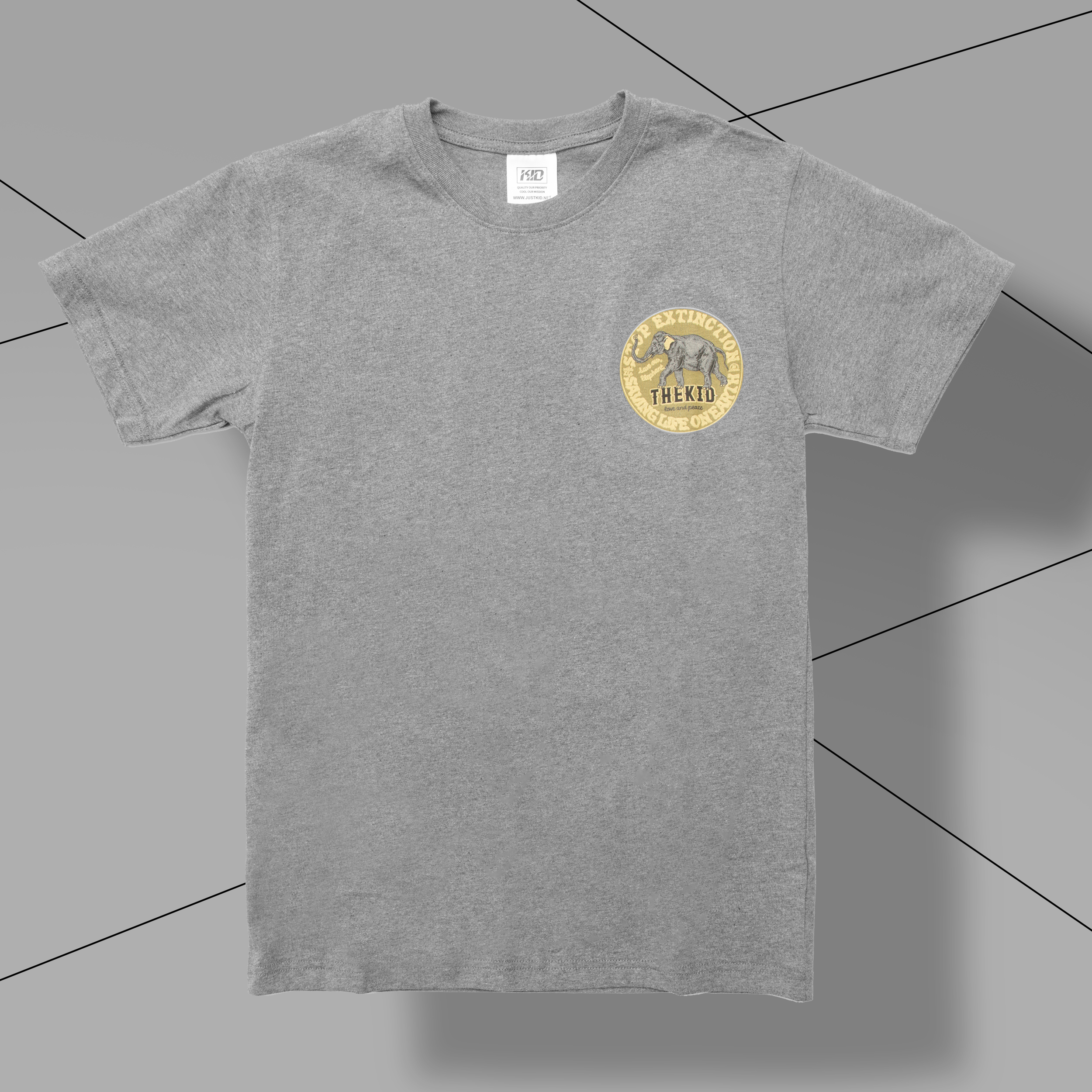 KID ® 大象標語短T