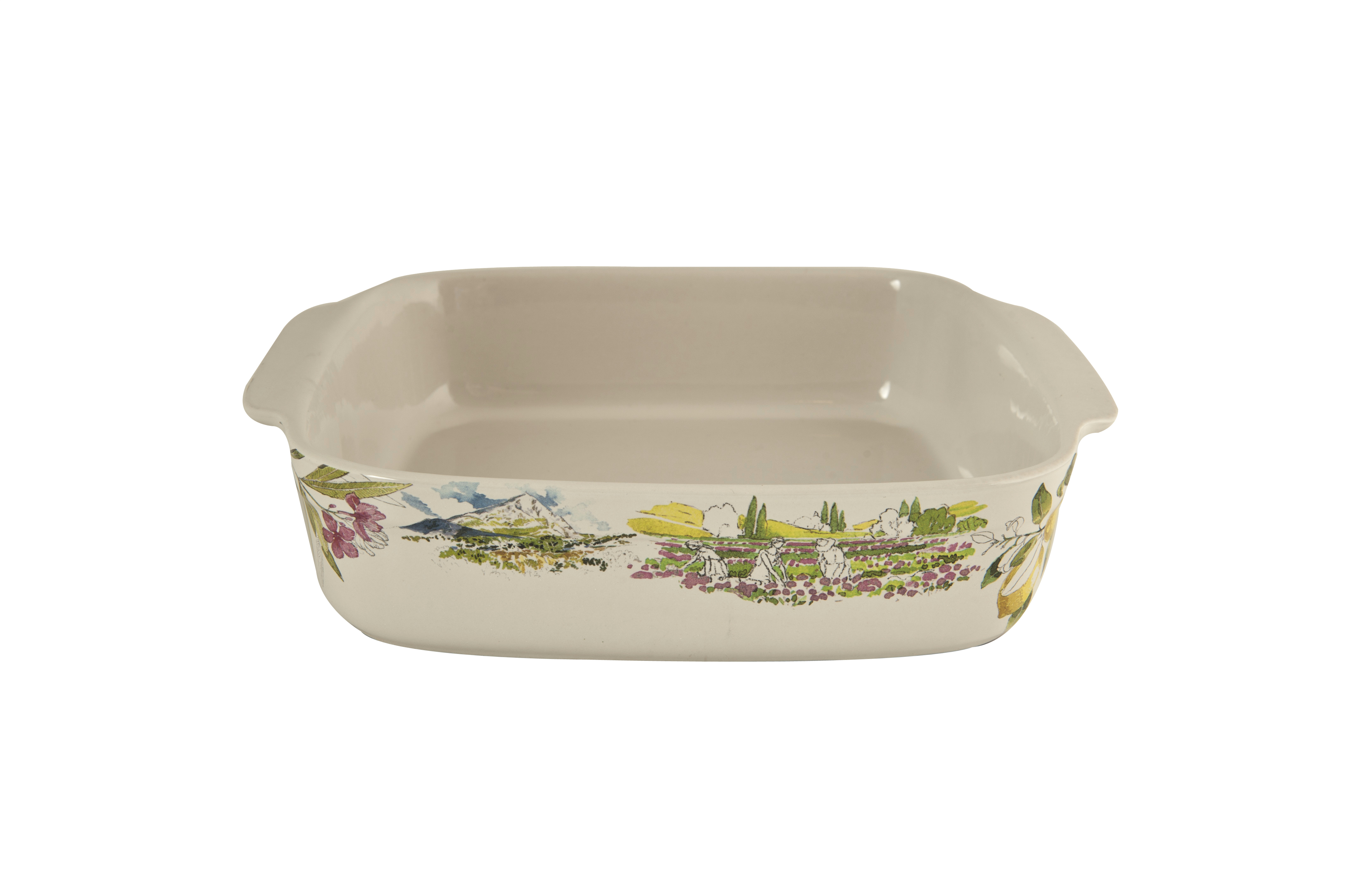Square Baking Dish, Provence