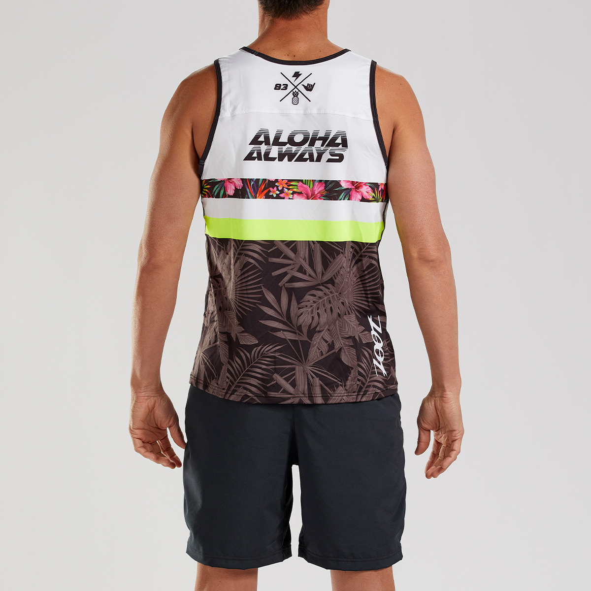 Zoot Aloha Always Run Singlet Men