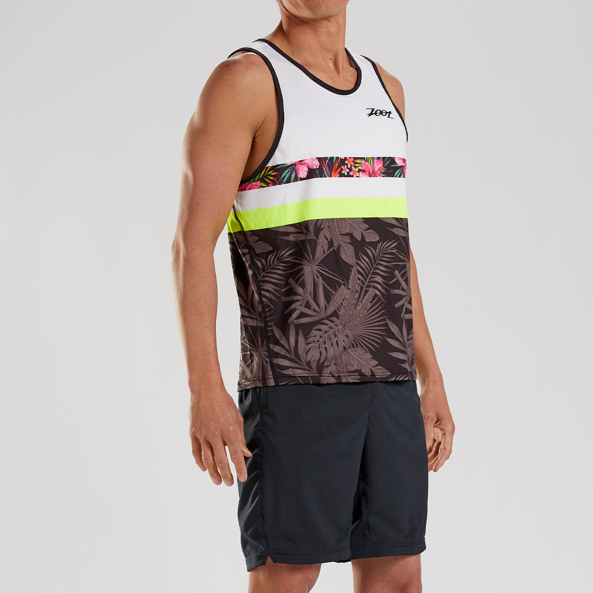 Zoot Aloha Always Run Singlet Men