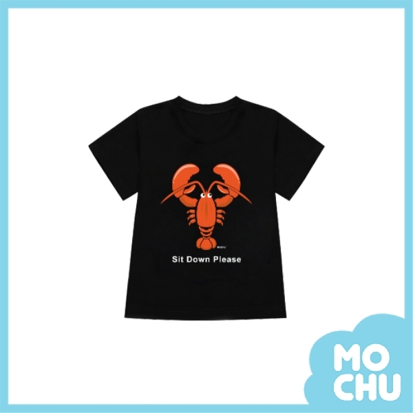 【與龍共舞】Sit Down Please龍蝦短袖上衣(兩色)