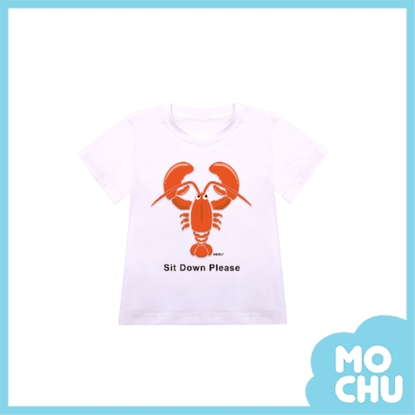 【與龍共舞】Sit Down Please龍蝦短袖上衣(兩色)