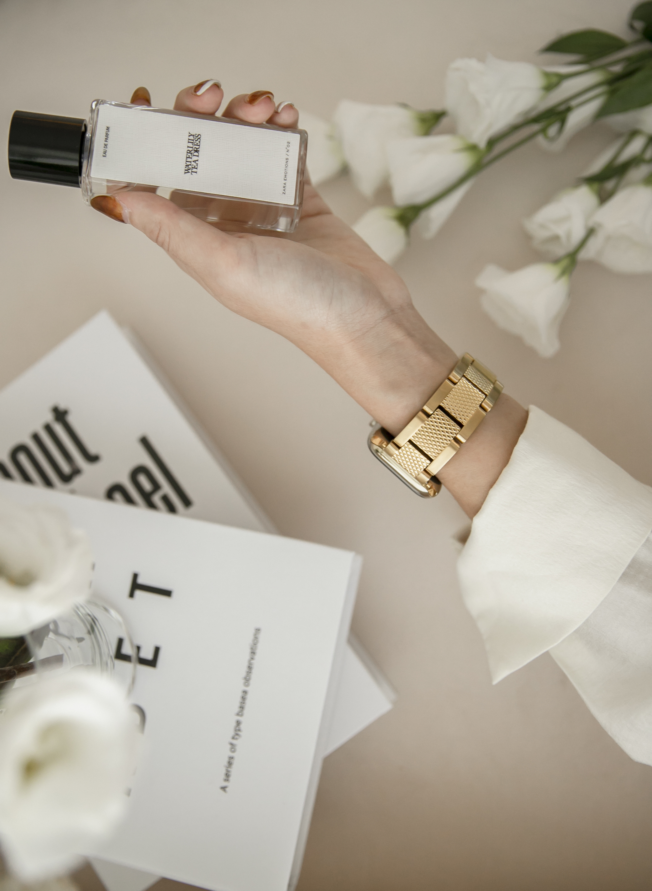 Apple Watch 硬漢粗獷霧面錶帶（金色）