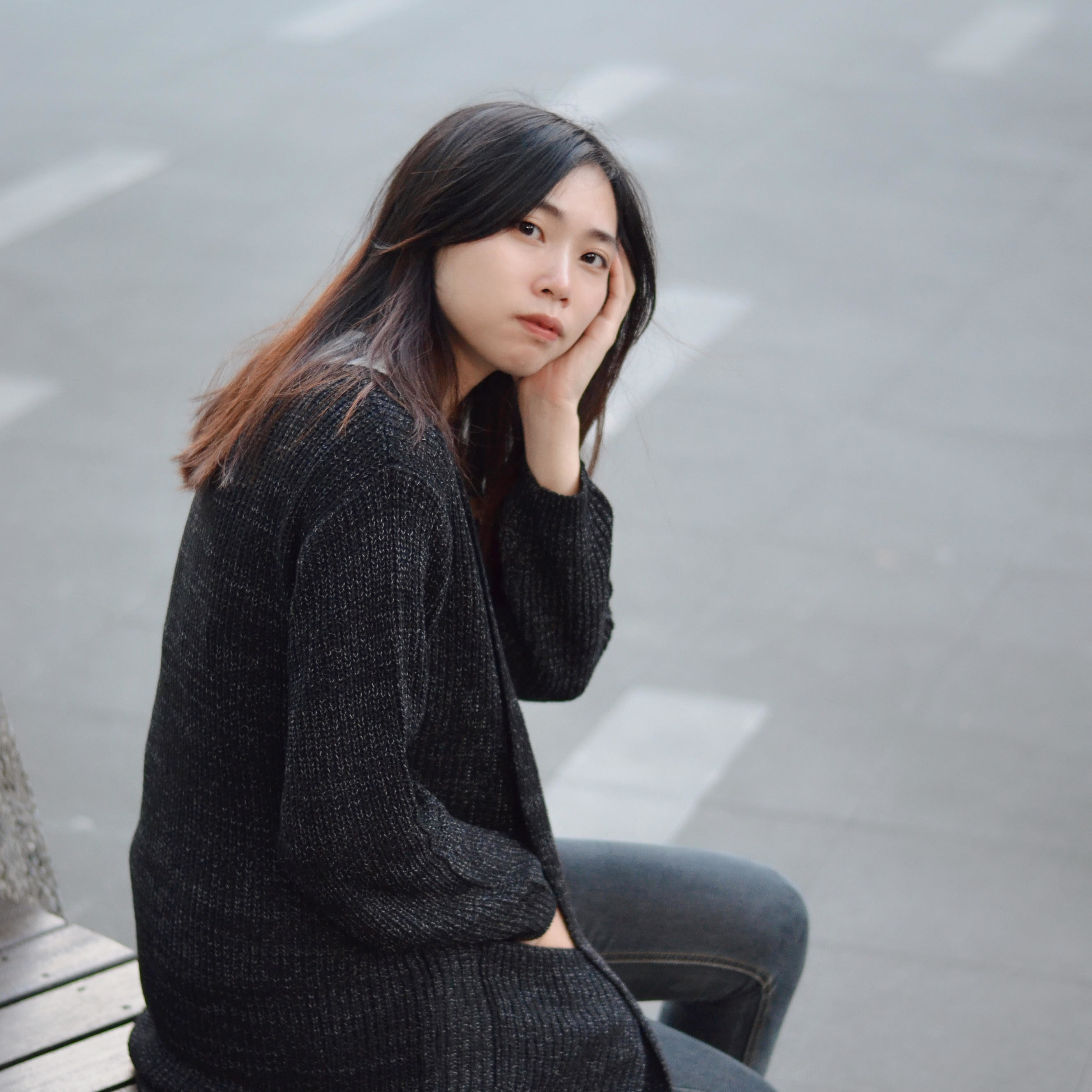 安九部落客針織外套穿搭推薦