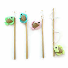 M-PETS 貓棒 FISH Cat Wand 35 cm (顏色隨機)