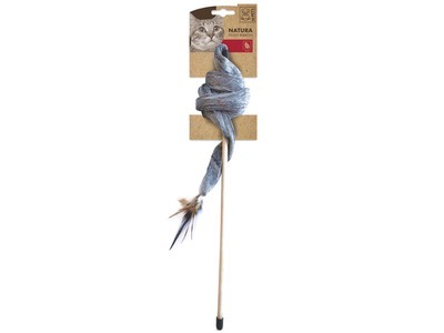 M-PETS 貓棒 Natura Plush Ribbon Wand 35 cm