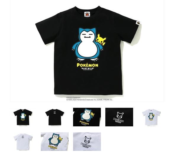 BAPE X POKEMON TEE #9 APE 卡比獸 皮卡丘 寶可夢 小孩 KID 聯名 現貨