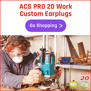 ACS PRO 20 Work Custom Earplugs