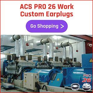 ACS PRO 26 Work Custom Earplugs