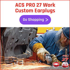 ACS PRO 27 Work Custom Earplugs