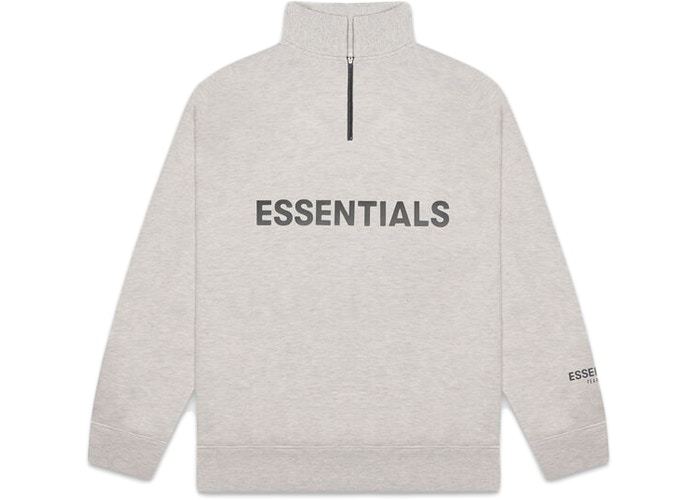 [現貨] Fear Of God Essentials Mockneck Half Zip "Oat"
