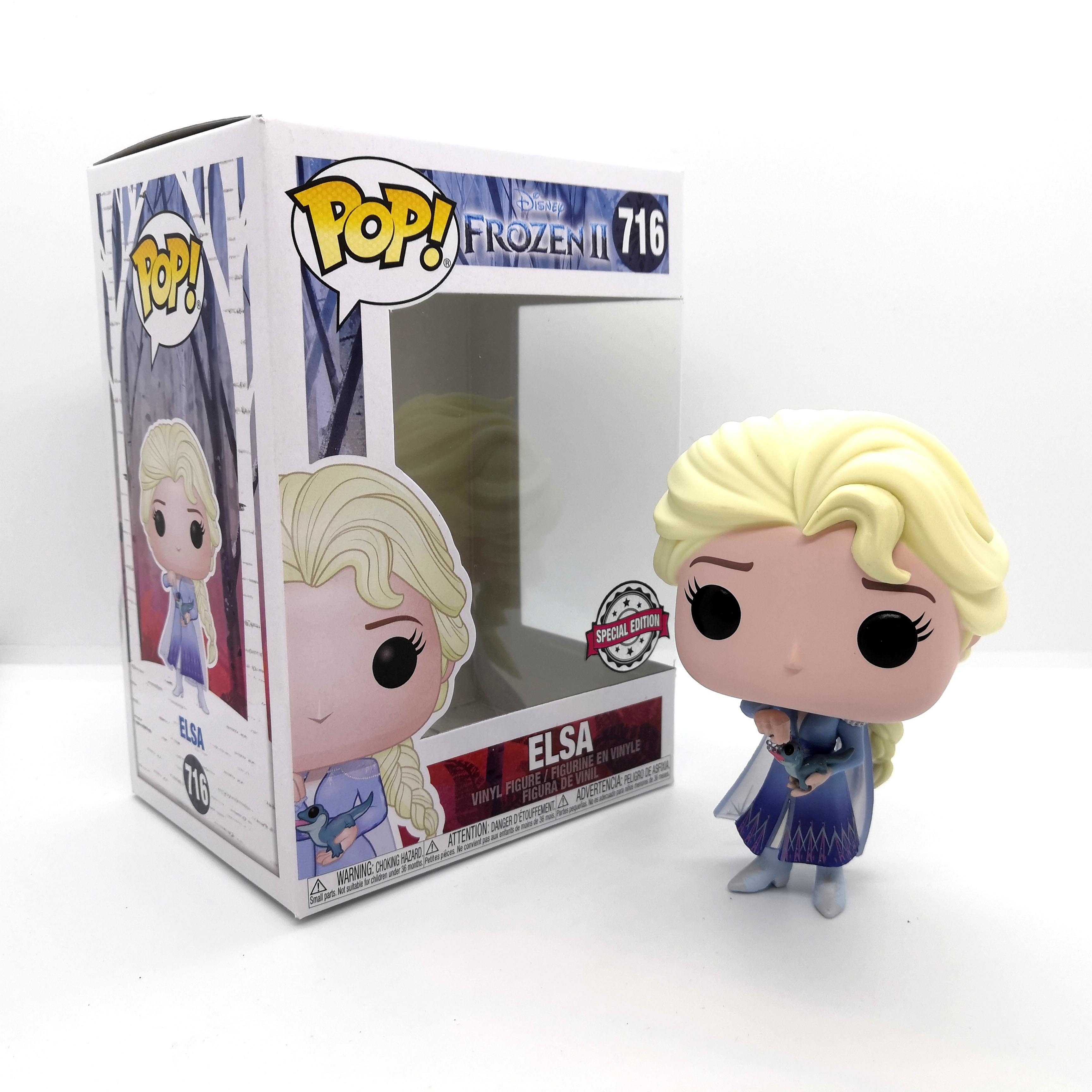 FUNKO POP <魔雪奇緣2>愛莎(加龍仔) -No.716