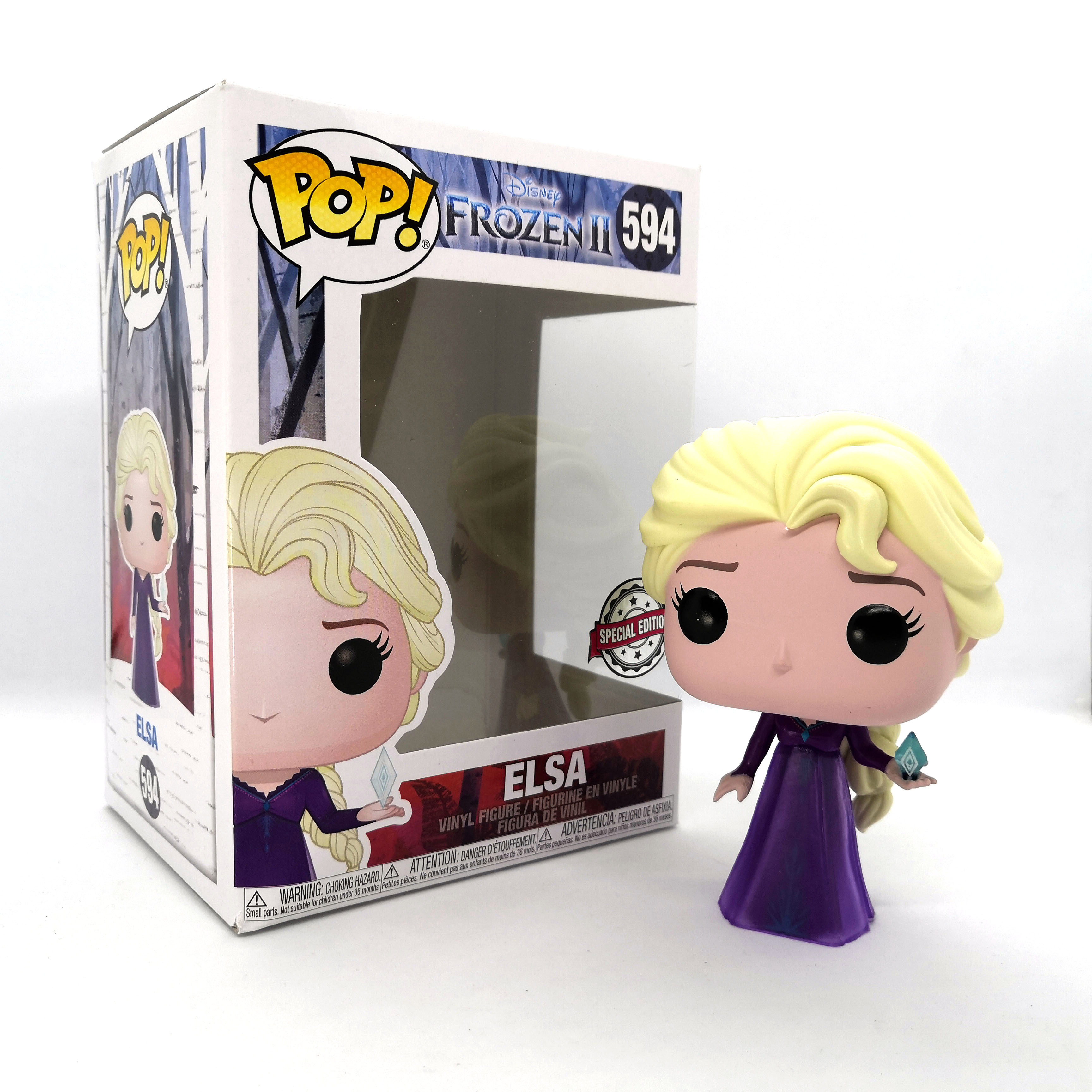 FUNKO POP <魔雪奇緣2>愛莎(晚禮服連冰心) -No.594