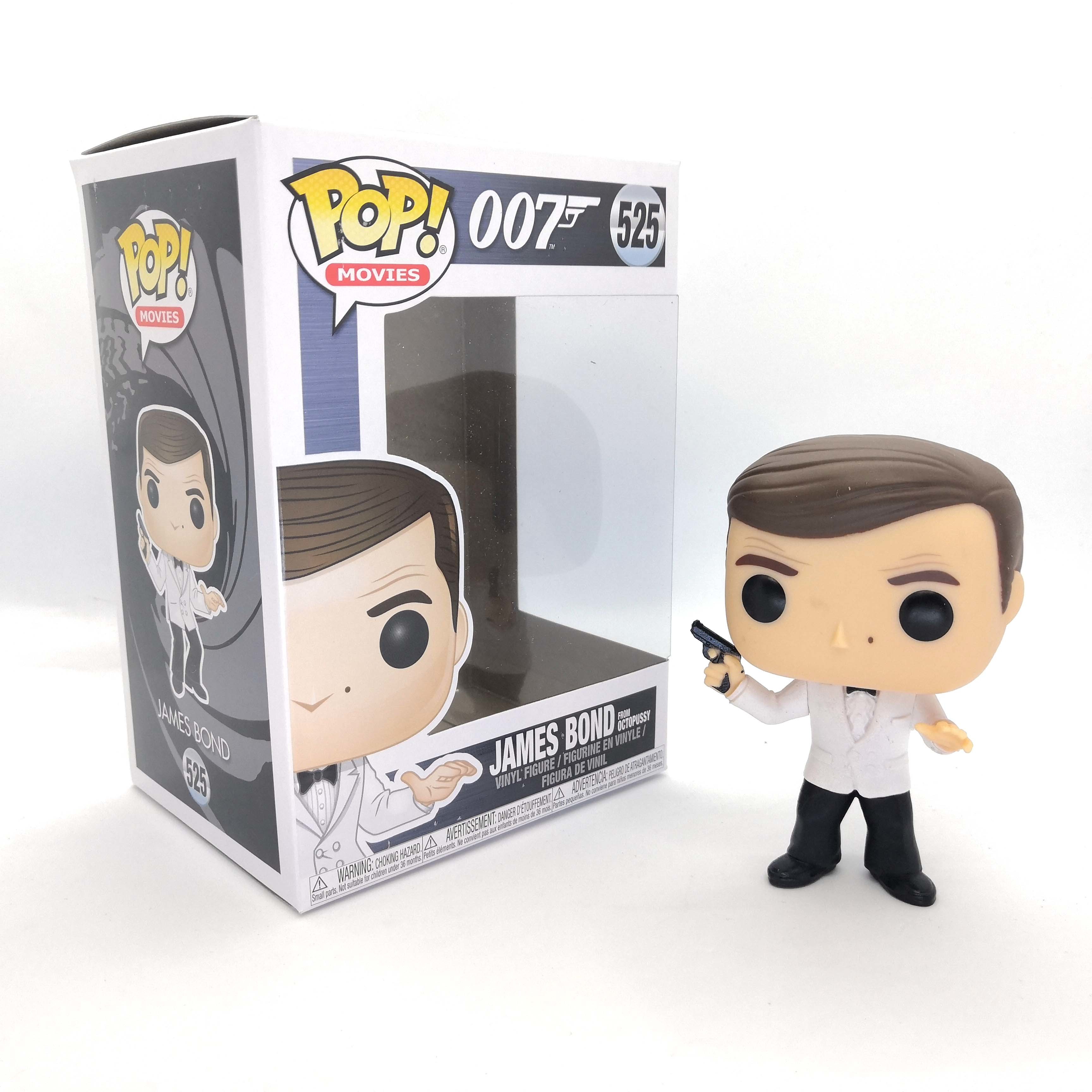FUNKO POP <007勇爆爆炸黨>占士邦(羅渣摩亞)-No.525