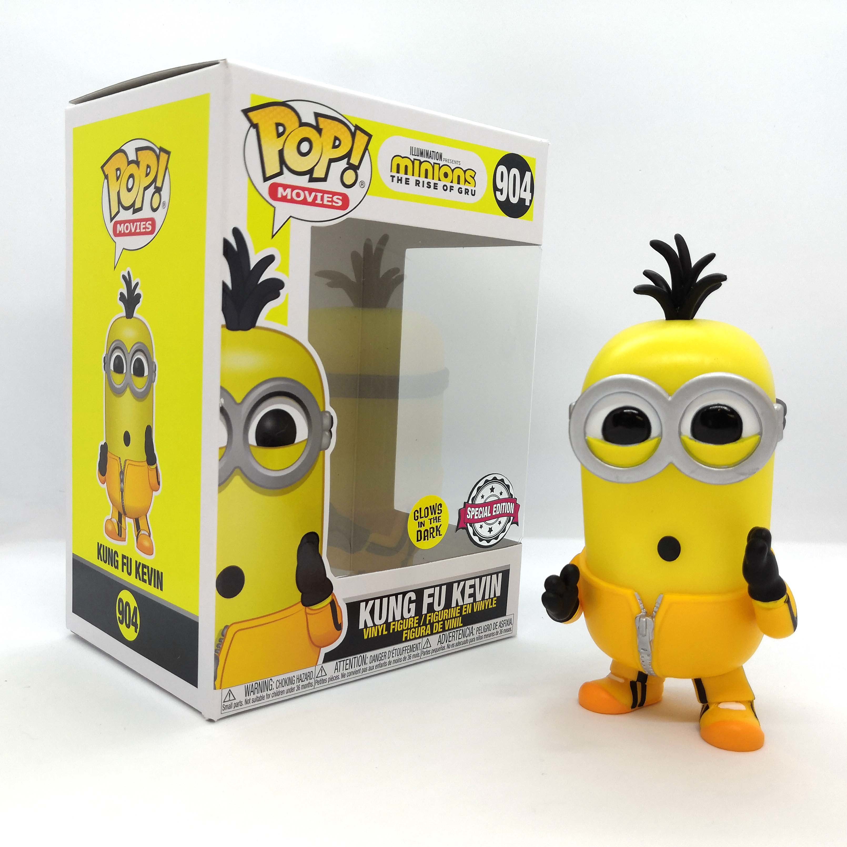 FUNKO POP<迷你兵團2>功夫KEVIN(夜光版)-NO.904