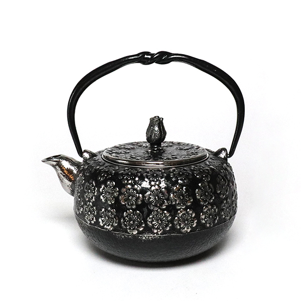 【金野和司】柚子櫻 砂鐵急須 0.6L